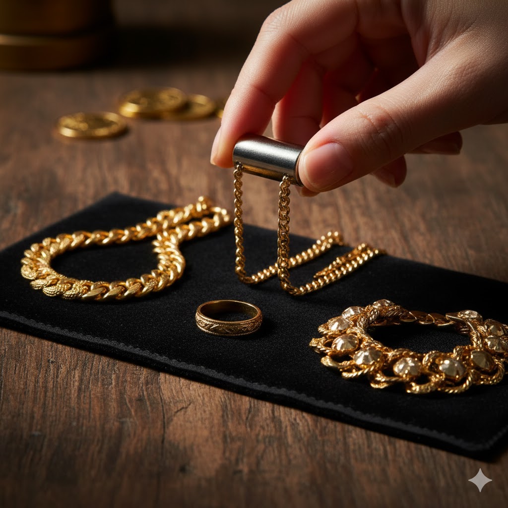 كيف تميز بين الذهب الأصلي والذهب المقلد بخطوات بسيطة؟
