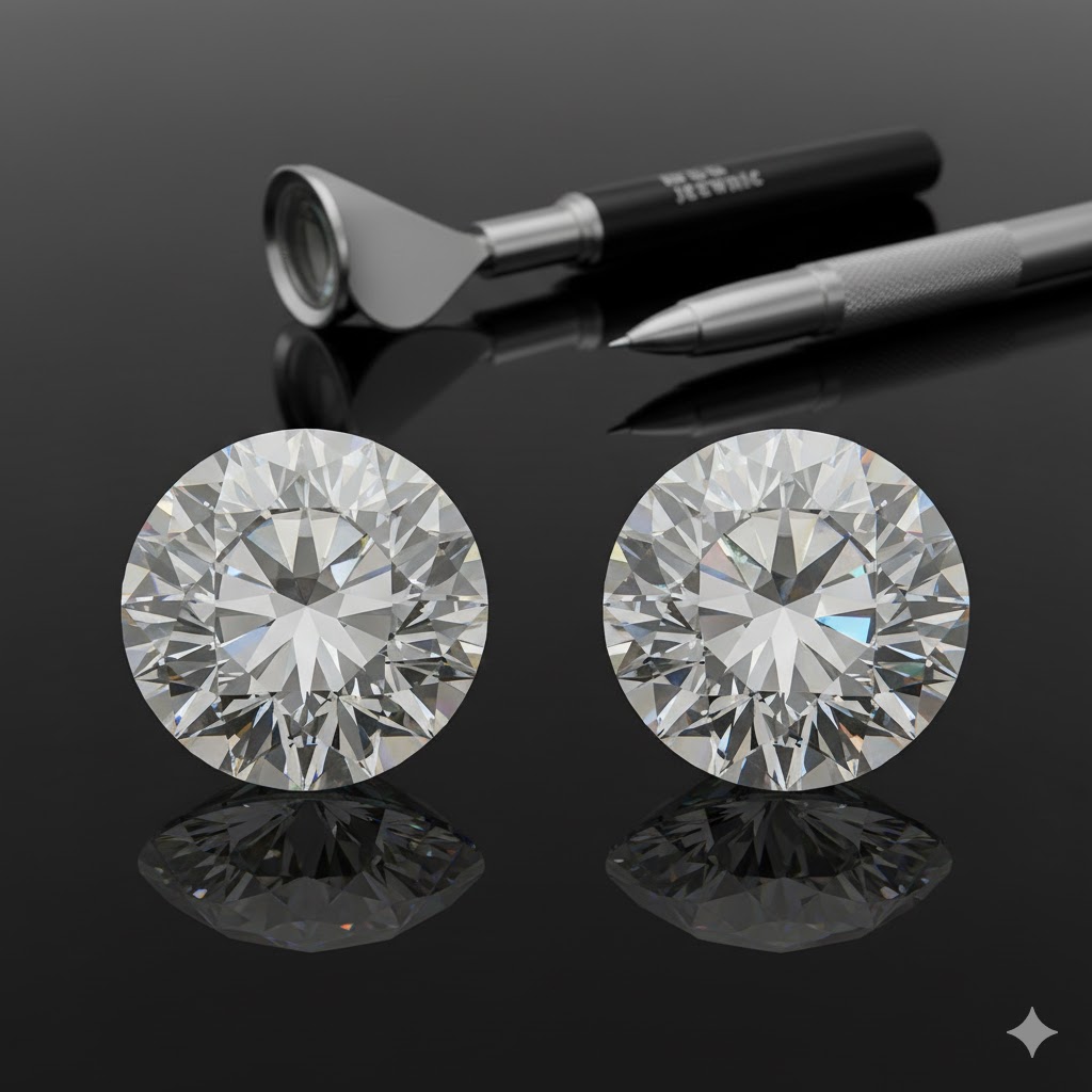 الألماس الصناعي مقابل الزركونيا: دليل شامل لتجنب الخلط في السوق.