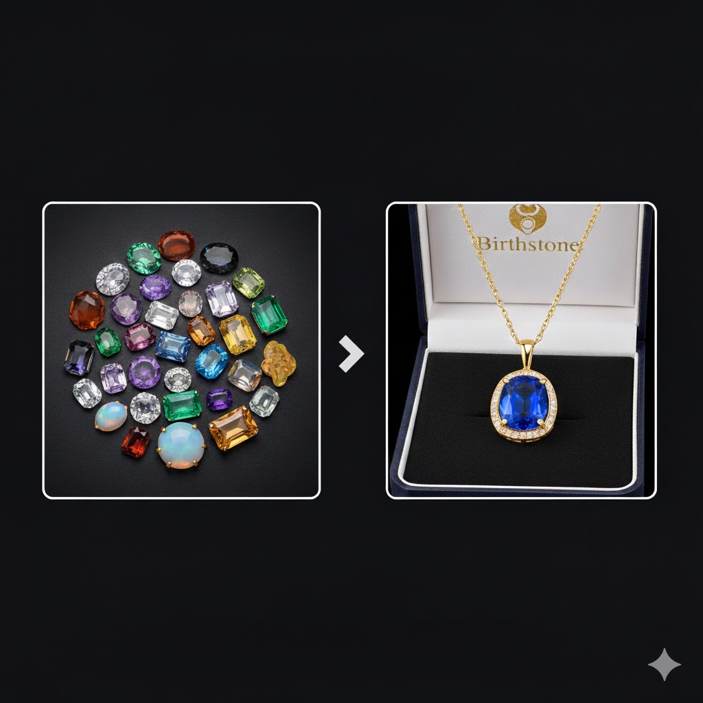 أحجار الحظ (Birthstones): القصة الأسطورية وراء حجر شهر ميلادك ومعناه الحقيقي.