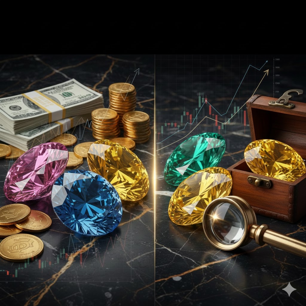 دليل الاستثمار في الألماس الملون: هل هو الملاذ الآمن الجديد للثروة؟